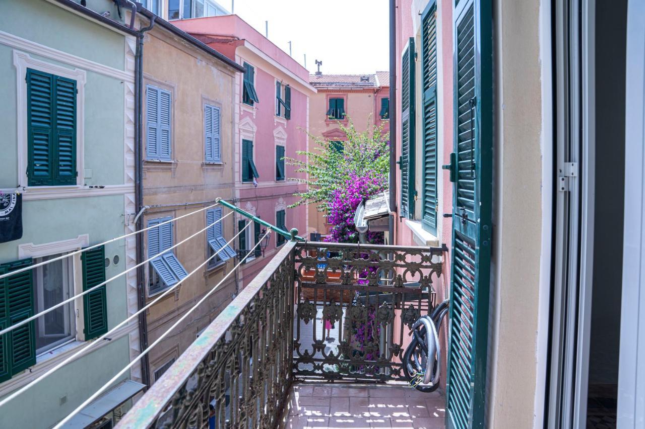 057 - Casa Portobello, Centrale A 50 Metri Dal Mare Sestri Levante Bagian luar foto